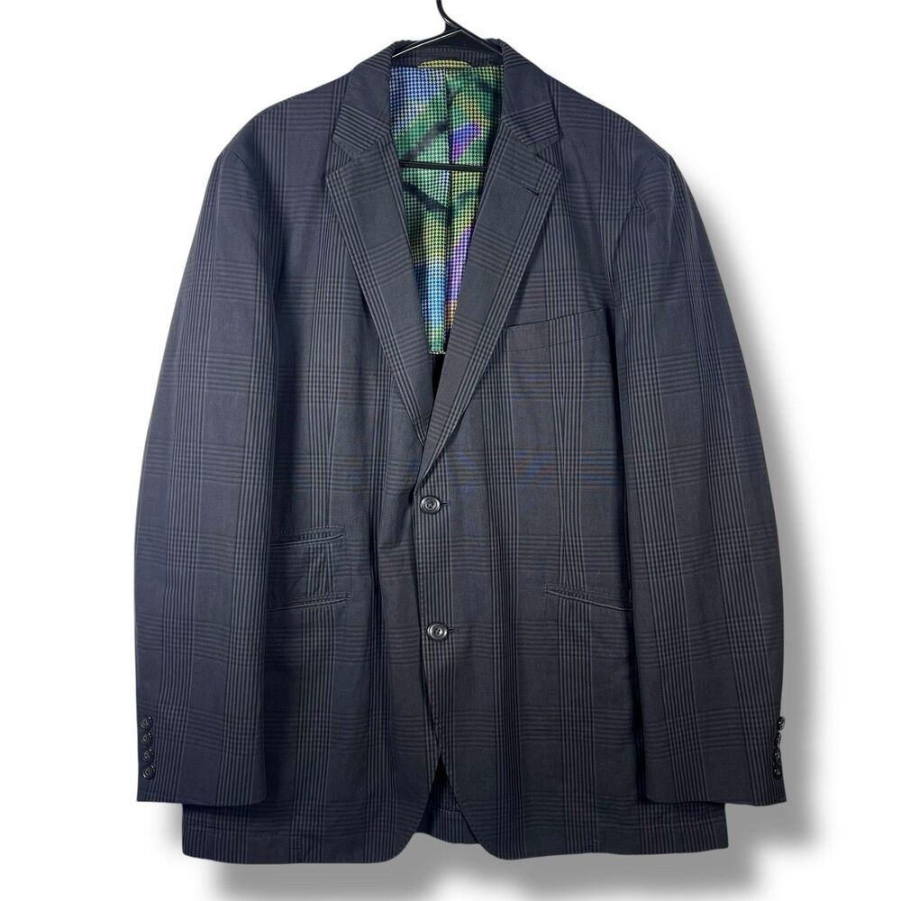 Kroon Blazer Men 42L Windowpane‎ Jacket